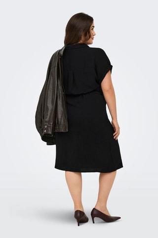 Vestido camisero - Negro