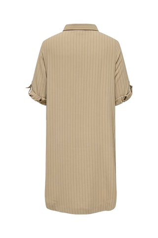 Vestido recto - Marrón claro