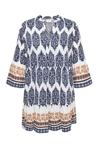 Vestido recto - Blanco