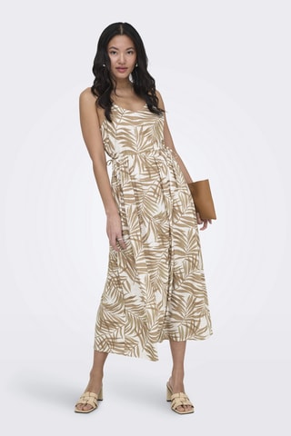 Vestido midi - Blanco