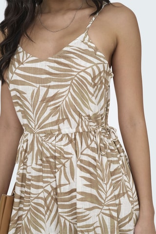 Vestido midi - Blanco