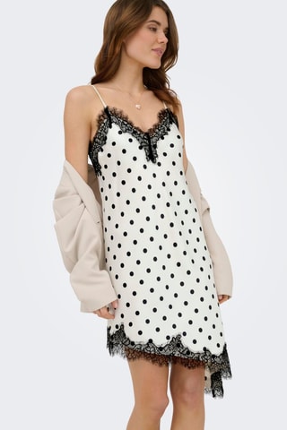 Vestido recto - Blanco