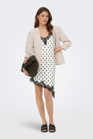 Vestido recto - Blanco