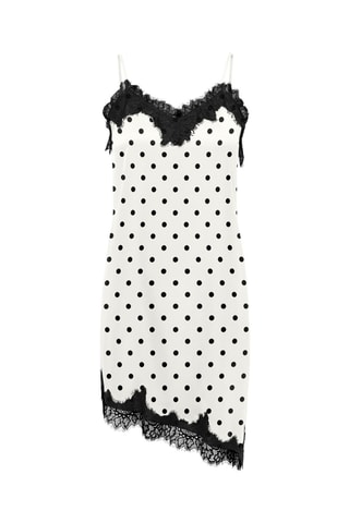 Vestido recto - Blanco