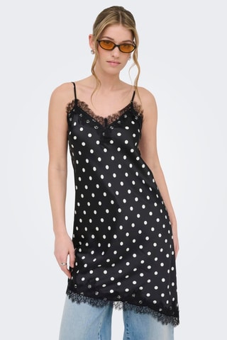 Vestido recto - Negro