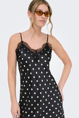 Vestido recto - Negro