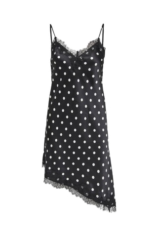 Vestido recto - Negro