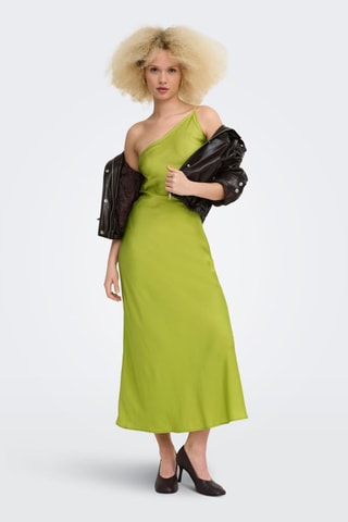Vestido asimétrico - Verde