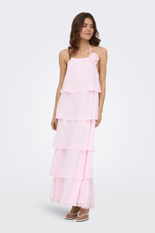 Vestido avolantado - Rosa