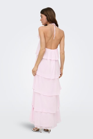 Vestido avolantado - Rosa