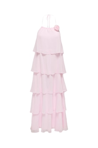 Vestido avolantado - Rosa