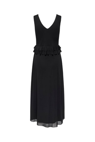Vestido midi - Negro