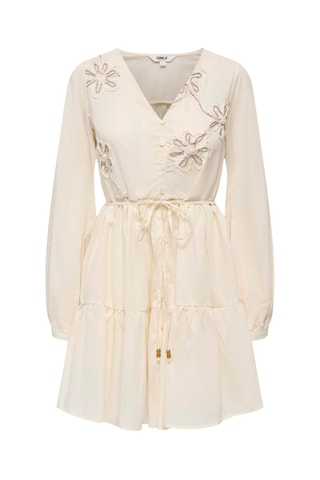 Vestido evasé - Blanco