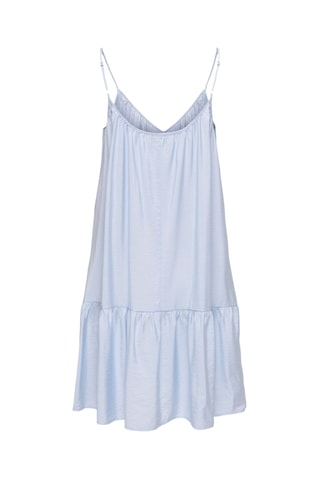 Vestido recto - Celeste