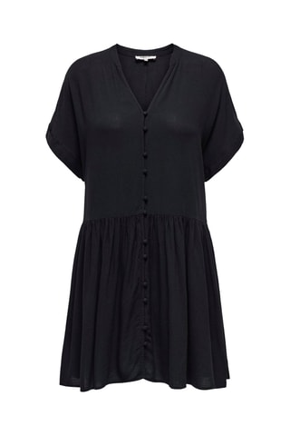 Vestido recto - Negro