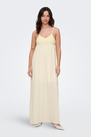 Vestido largo - Beige