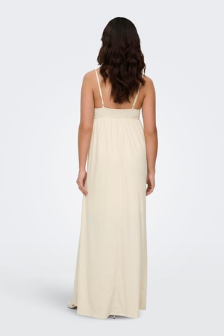 Vestido largo - Beige