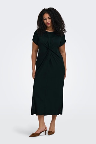 Vestido midi - Negro
