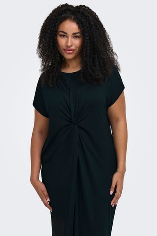 Vestido midi - Negro