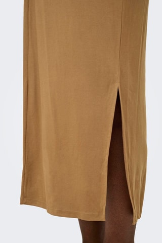 Vestido midi - Marrón claro