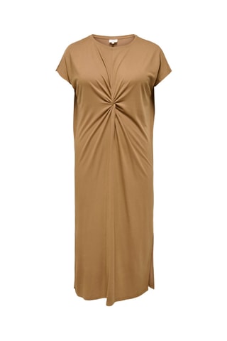 Vestido midi - Marrón claro