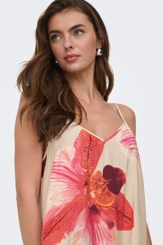 Vestido largo - Beige