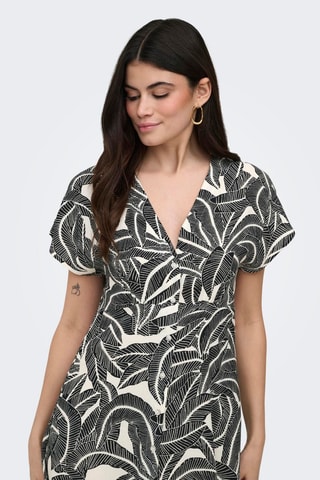 Vestido camisero - Crudo
