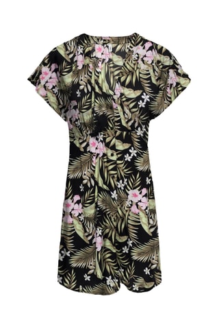 Vestido camisero - Negro