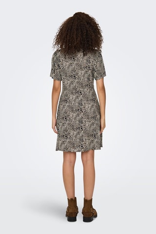 Vestido corto regular fit - Beige