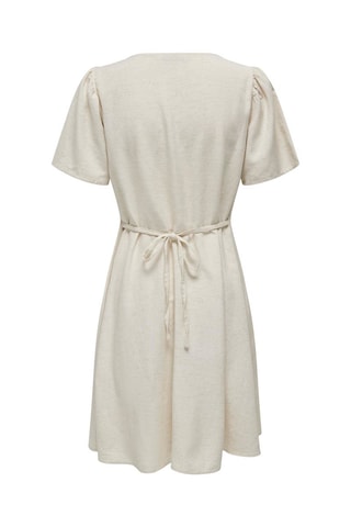 Vestido camisero - Crudo