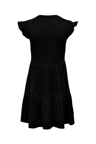 Vestido evasé - Negro 