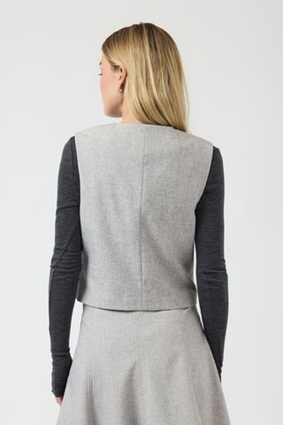 Chaleco de traje - Gris claro - Selected