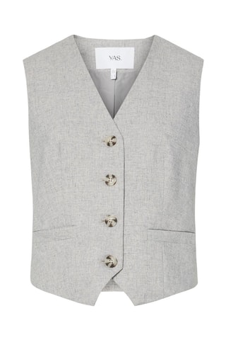 Chaleco de traje - Gris claro - Selected