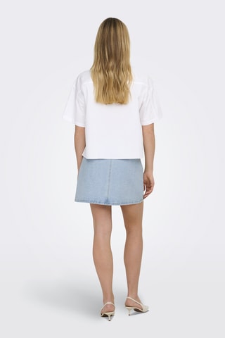 Camisa boxy - Blanco