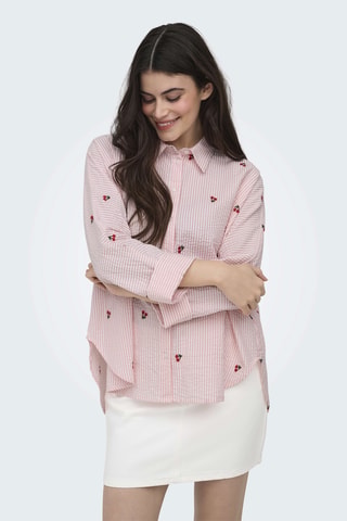 Camisa boxy - Rosa