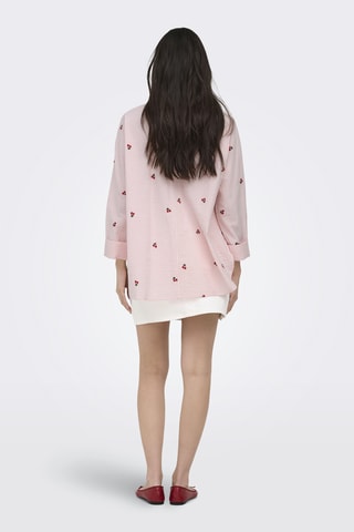 Camisa boxy - Rosa