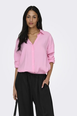 Camisa oversize - Rosa