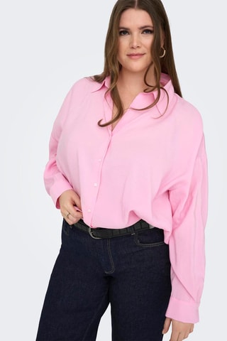 Camisa oversize - Rosa