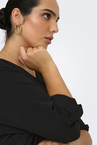Camisa regular fit - Negro