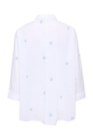 Camisa boxy - Blanco