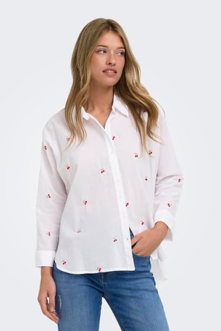 Camisa boxy - Blanco