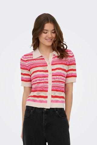 Cárdigan regular fit - Rojo