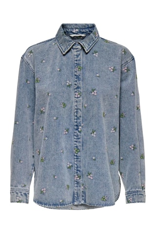 Camisa vaquera - Celeste