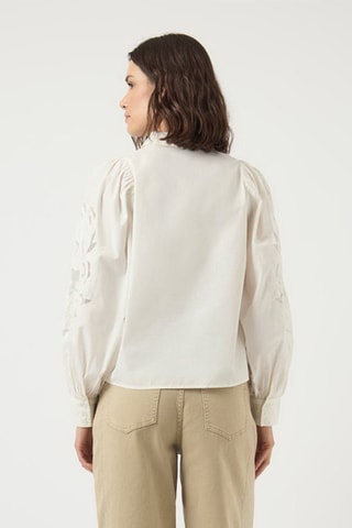 Camisa de algodón orgánico - Blanco - Selected