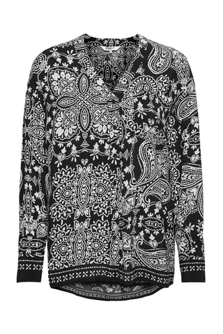 Camisa regular fit - Negro