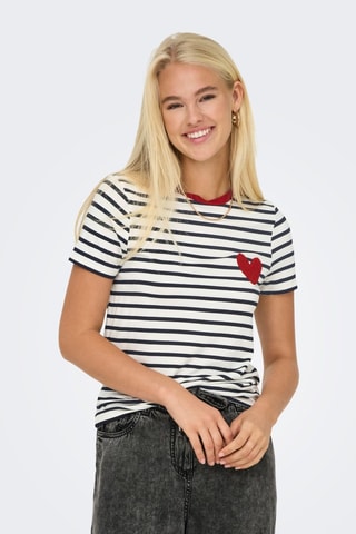 Camiseta regular fit - Blanco