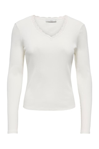 Camiseta regular fit de algodón orgánico - Blanco