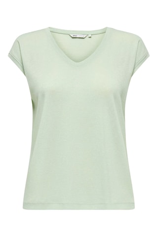 Camiseta loose - Verde agua