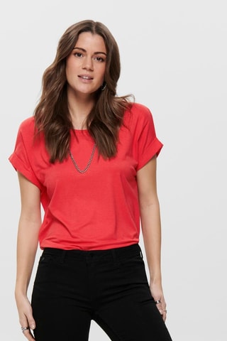 Camiseta regular fit - Rojo