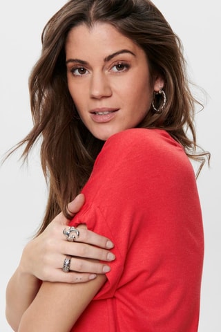 Camiseta regular fit - Rojo